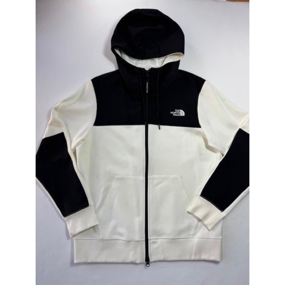 NEW‎ The North Face Graphic Overlay Full-Zip Jacket Mens LRG White NF0A48TNFN4